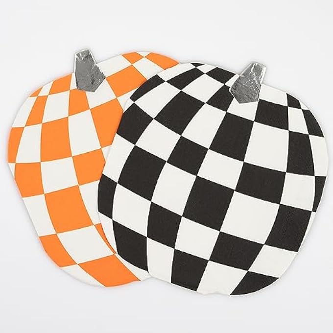 MOD PATTERN PUMPKIN NAPKINS - Image 5